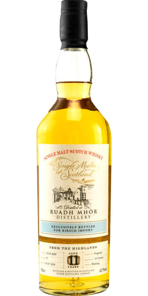 Ruadh Mhor 2009 ElD The Single Malts of Scotland 11 Year Old (2020) Release (Cask #55) Scotch Whisky | 700ML at CaskCartel.com