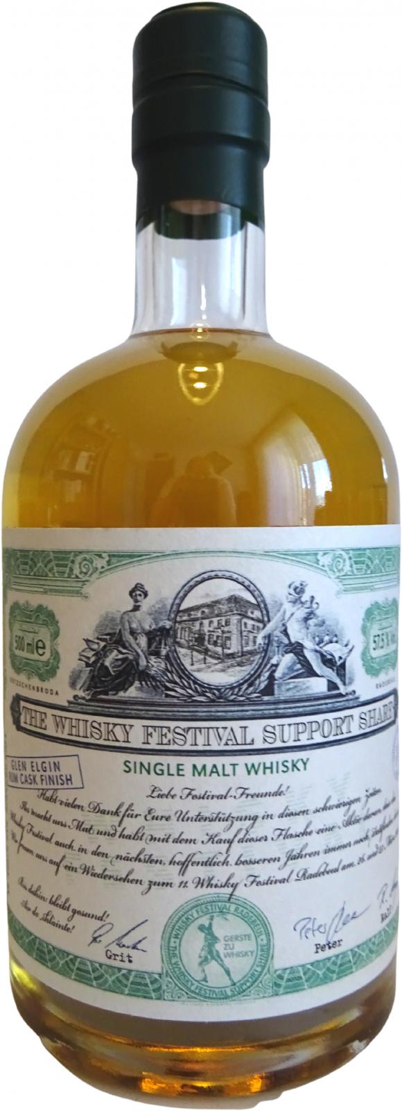The Whisky Festival Support Share 2021 12 Year Old 2021 Release Single Malt Scotch Whisky | 500ML at CaskCartel.com