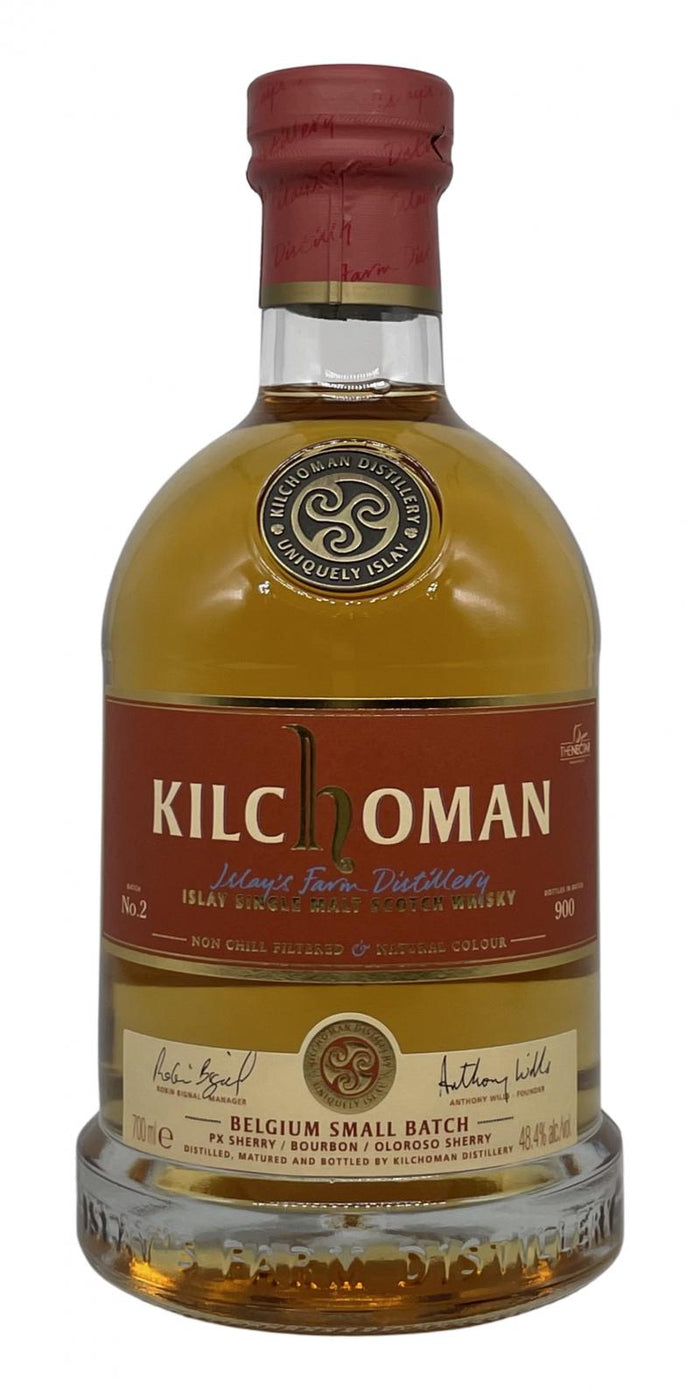Kilchoman Belgium Small Batch Release No. 2 2021 Release Single Malt Scotch Whisky | 700ML