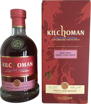 Kilchoman 2012 Ruby Port Single Cask 8 Year Old 2021 Release (Cask #2491/12) Single Malt Scotch Whisky | 700ML at CaskCartel.com