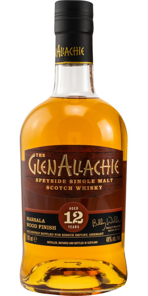 Glenallachie Marsala Wood Finish 12 Year Old 2021 Release Single Malt Scotch Whisky | 700ML at CaskCartel.com