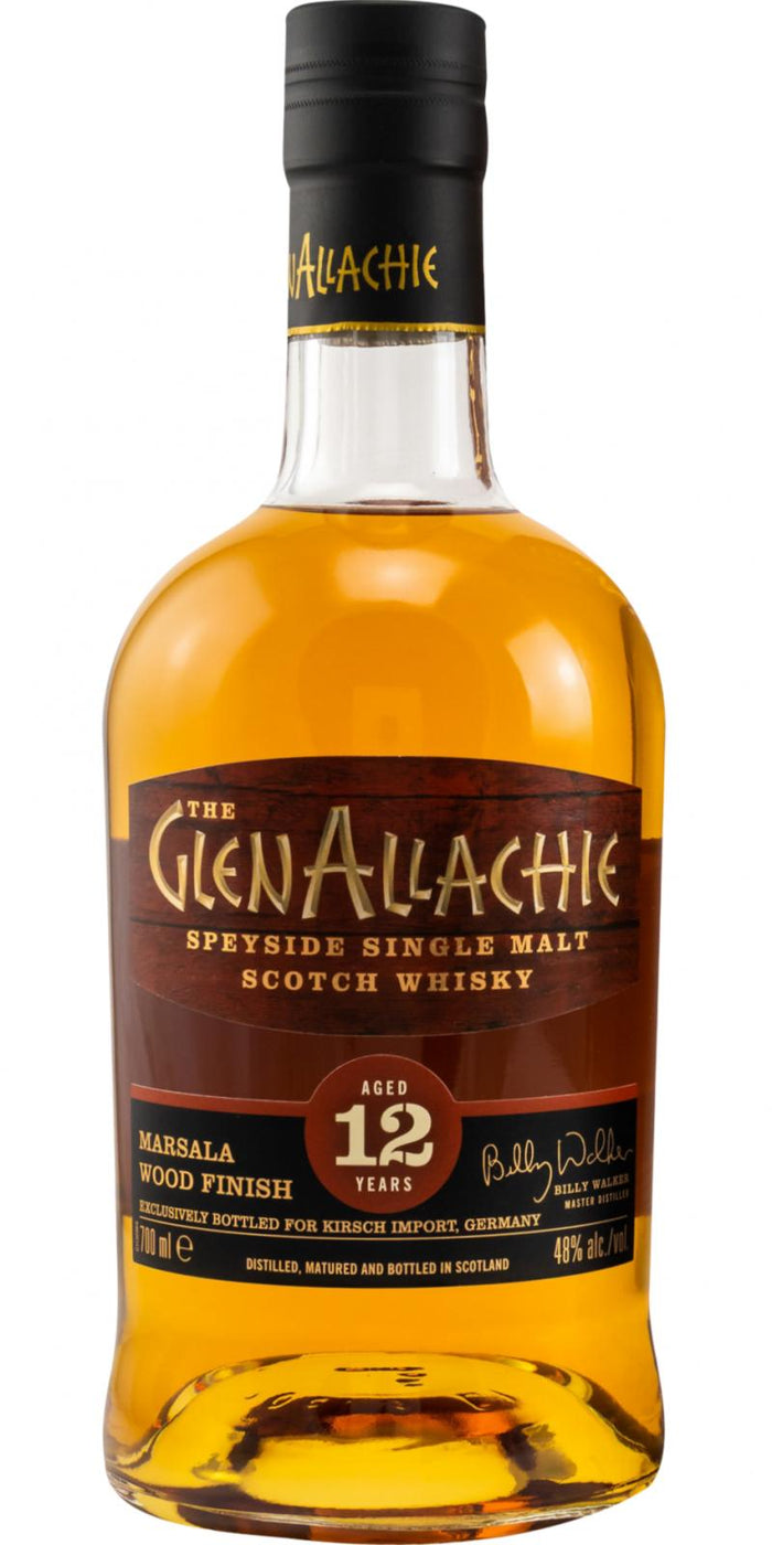 Glenallachie Marsala Wood Finish 12 Year Old 2021 Release Single Malt Scotch Whisky | 700ML