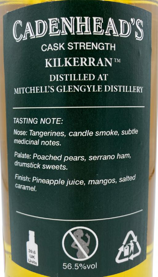 Kilkerran 2009 CA Authentic Collection 11 Year Old 2021 Release Single Malt Scotch Whisky | 700ML