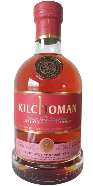 Kilchoman 2013 Port Cask Finish Single Cask (2020) Release (Cask #2150/2013) Scotch Whisky | 700ML at CaskCartel.com