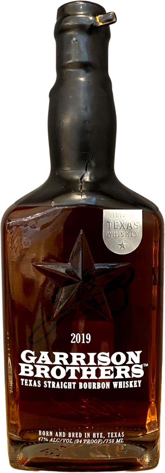 Garrison Brothers (2019 Release) Texas Straight Bourbon Whiskey at CaskCartel.com