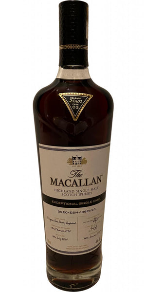 Macallan (2020)/ESH-13921/03 Exceptional Single Cask (2020) Release (Cask #13921) Scotch Whisky at CaskCartel.com