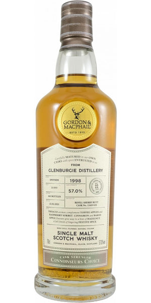 Glenburgie 22 Year Old (D.1998,B.2021) Distillery Labels Gordon & MacPhail Scotch Whisky | 700ML at CaskCartel.com