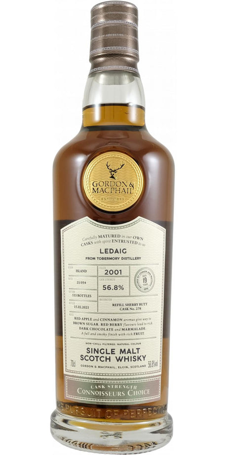 Ledaig Connoisseurs Choice Cask #278 2001 19 Year Old Whisky | 700ML at CaskCartel.com