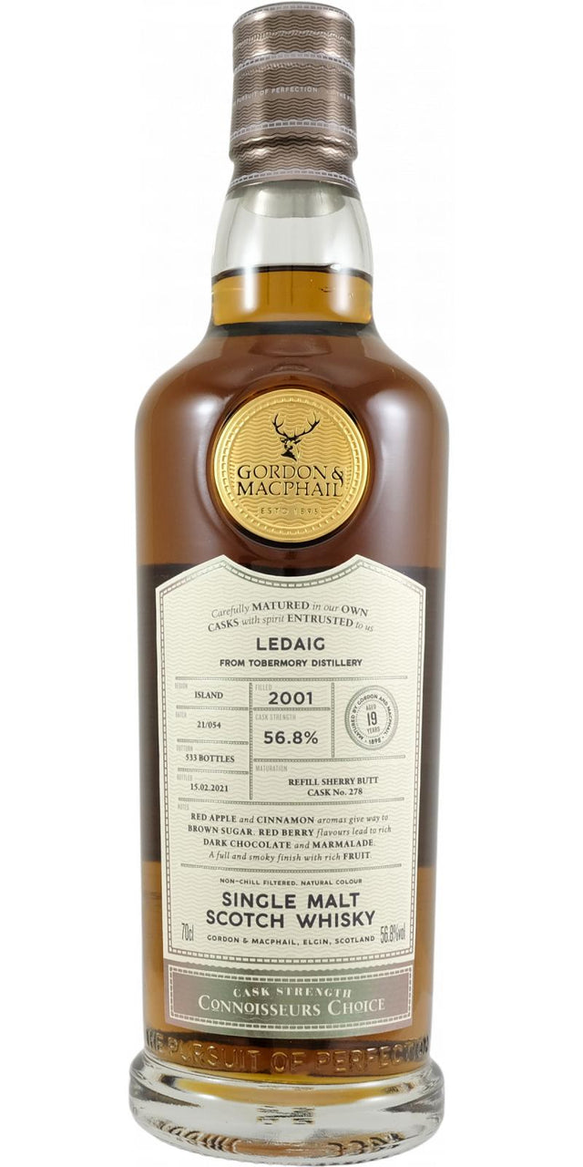 Ledaig Connoisseurs Choice Cask #278 2001 19 Year Old Whisky | 700ML at CaskCartel.com