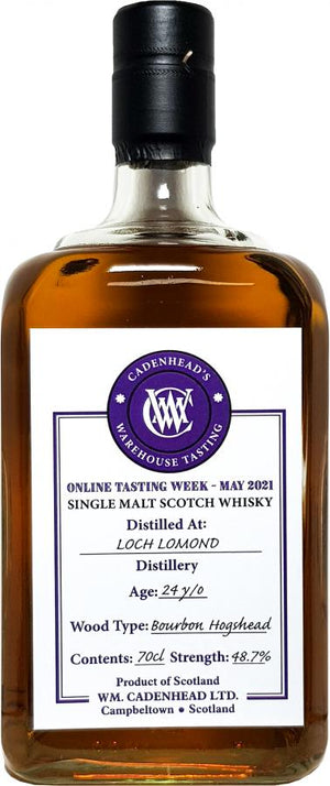 Loch Lomond A Online Tasting Week 24 Year Old 2021 Release Single Malt Scotch Whisky | 700ML at CaskCartel.com
