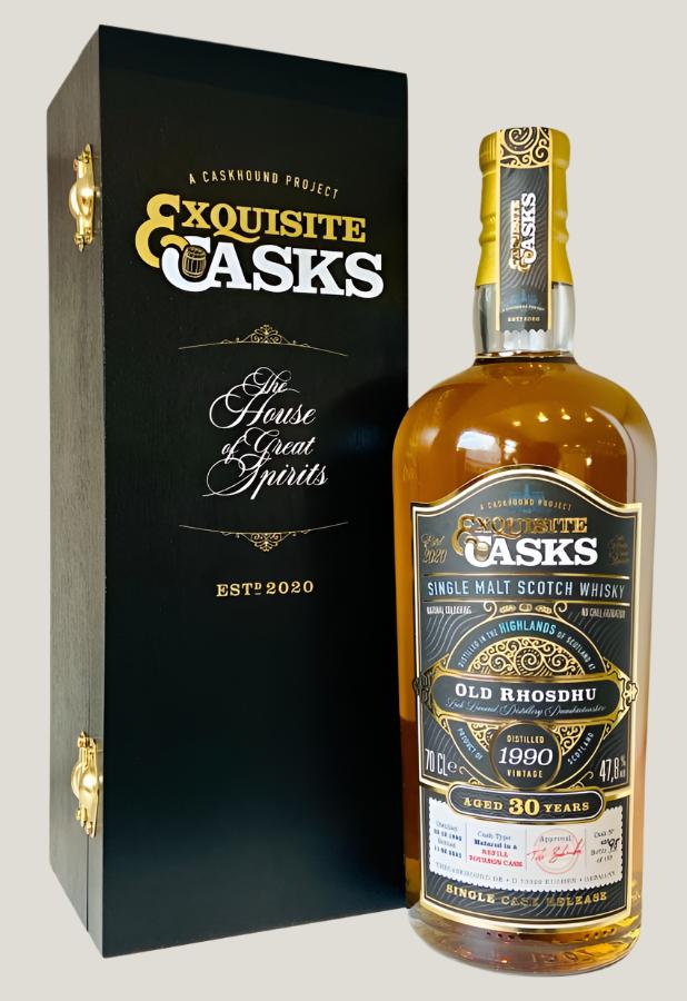 Old Rhosdhu 1990 TCaH Exquisite Casks 30 Year Old 2021 Release Cask #425 Single Malt Scotch Whisky | 700ML at CaskCartel.com