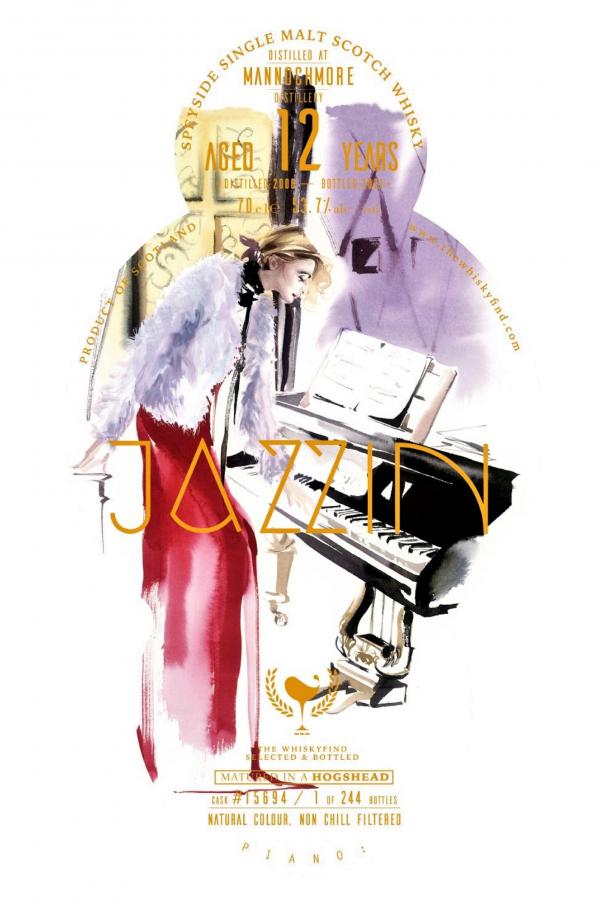 Mannochmore 2008 TWf Jazzin 12 Year Old 2021 Release Cask #15694 Single Malt Scotch Whisky | 700ML at CaskCartel.com