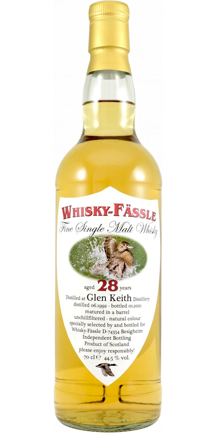 Glen Keith 1992 W-F 28 Year Old 2021 Release Single Malt Scotch Whisky | 700ML