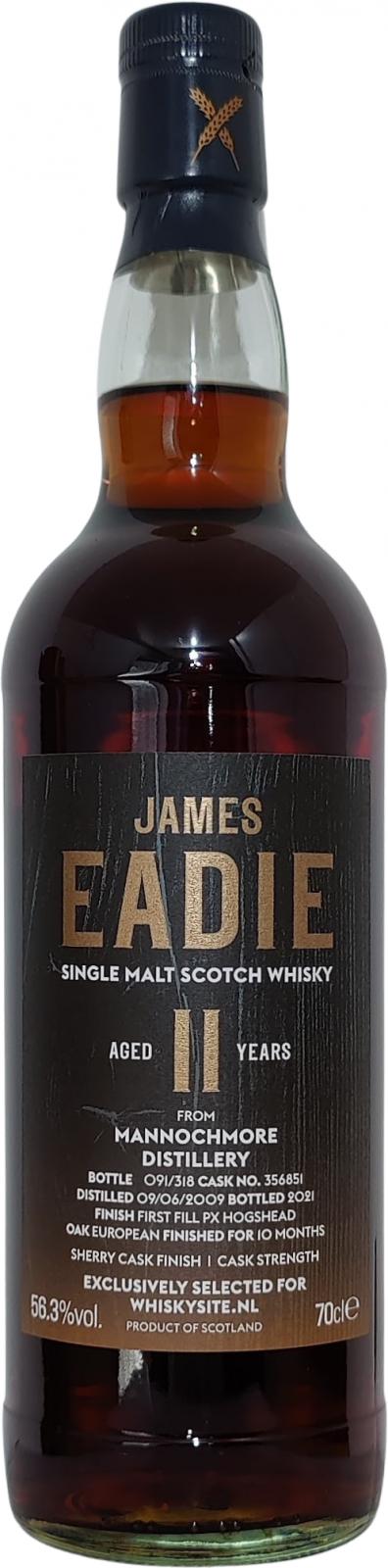 Mannochmore 2009 JE Sherry Cask Finish 11 Year Old 2021 Release (Cask #356851) Single Malt Scotch Whisky | 700ML at CaskCartel.com