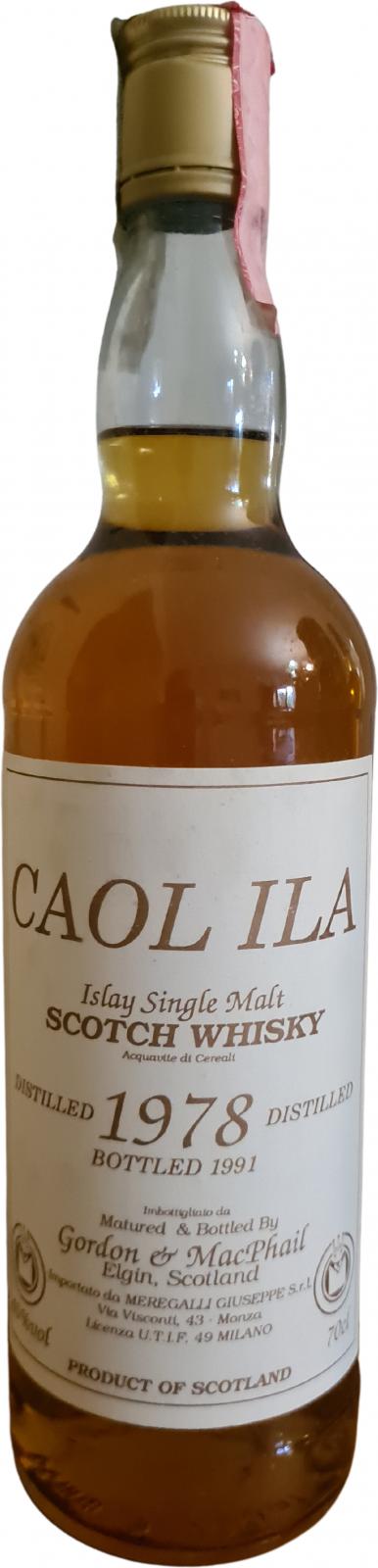 Caol Ila 1978 (Bottled 1991) Gordon & MacPhail Scotch Whisky | 700ML at CaskCartel.com