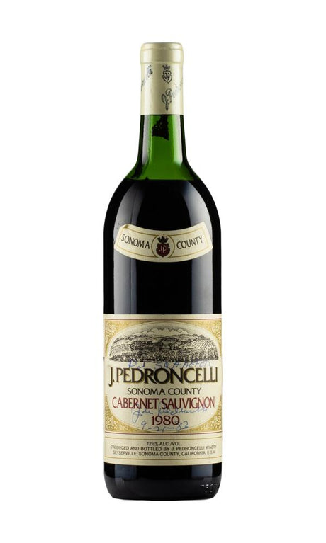 1980 | Pedroncelli Winery & Vineyards | Cabernet Sauvignon at CaskCartel.com