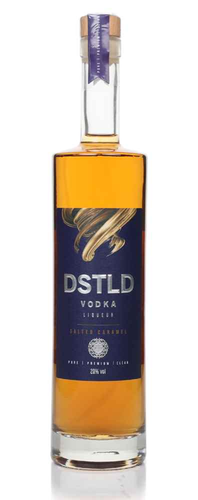 DSTLD Salted Caramel Vodka Liqueur | 500ML at CaskCartel.com