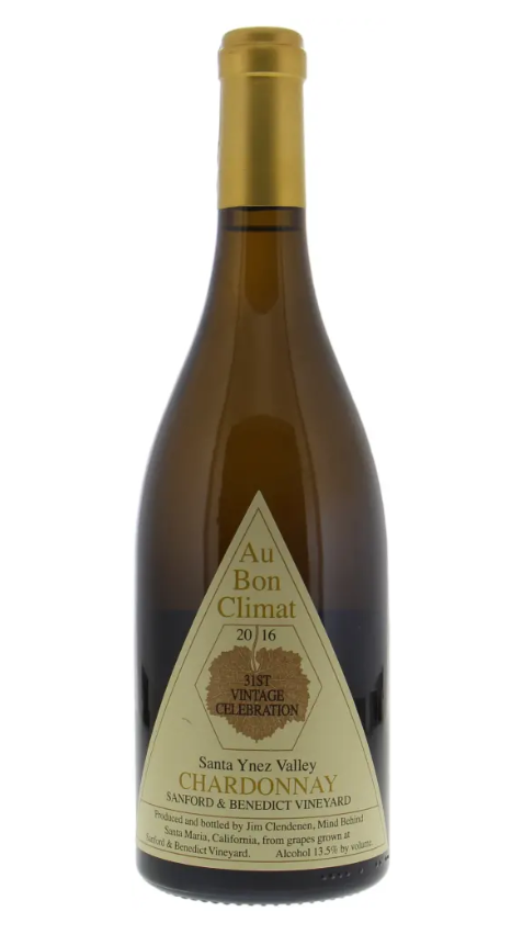 2016 | Au Bon Climat | Chardonnay 31st Vintage Sanford and Benedict Vineyard
