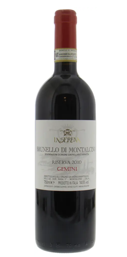 2010 | La Serena | Brunello di Montalcino Riserva Gemini at CaskCartel.com