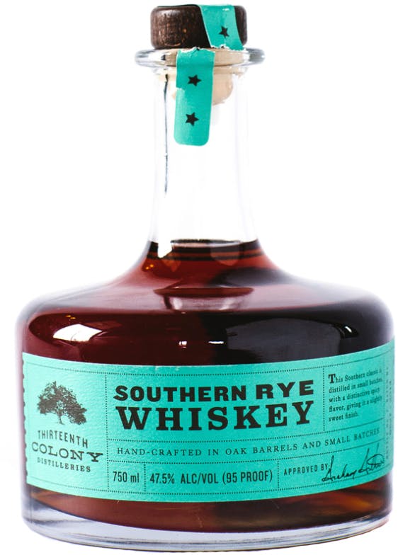 Thirteenth Colony Distilleries’ Southern Rye Whiskey