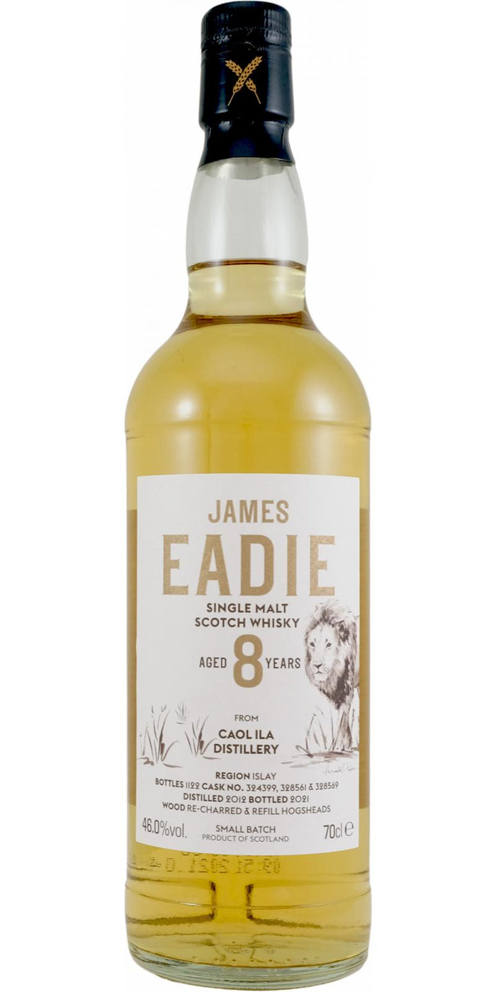 Caol Ila James Eadie Small batch Release 8 Year Old Whisky | 700ML