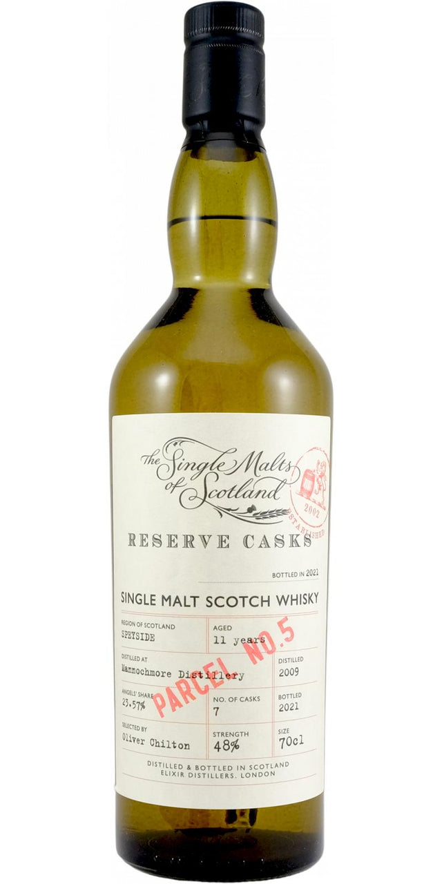 Mannochmore 2009 ElD The Single Malts of Scotland - Reserve Casks 11 Year Old 2021 Release Single Malt Scotch Whisky | 700ML at CaskCartel.com