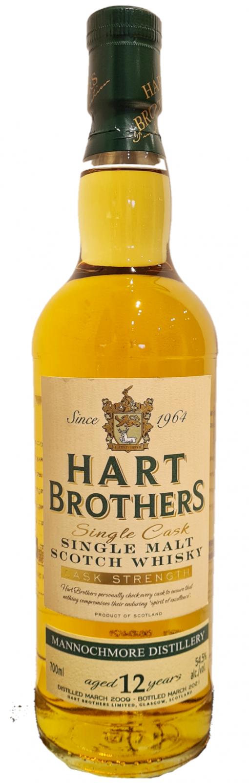 Mannochmore 2009 HB Single Cask - Cask Strength 12 Year Old 2021 Release Single Malt Scotch Whisky | 700ML at CaskCartel.com