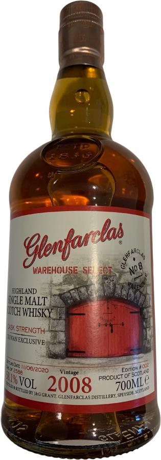 Glenfarclas 2008 Warehouse Select - Edition #002 (2020) Release Scotch Whisky | 700ML at CaskCartel.com