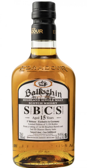 Edradour Ballechin 15 Year Old Cask Strength, 2nd Release Scotch | 700ML at CaskCartel.com
