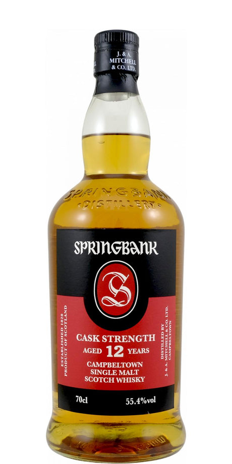 Springbank Cask Strength 12 Year Old (Batch 22) (Proof 110.8) Scotch Whisky | 700ML at CaskCartel.com