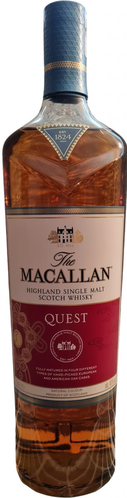 Macallan Quest Chinese New Year (CNY) Edition 2020 Release Single Malt Scotch Whisky | 1L at CaskCartel.com