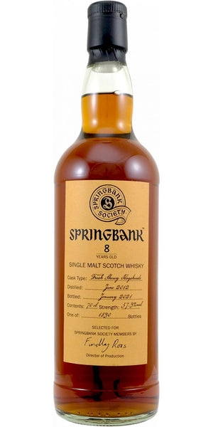 Springbank 22 Year Old UD Single Malt Scotch Whisky at CaskCartel.com