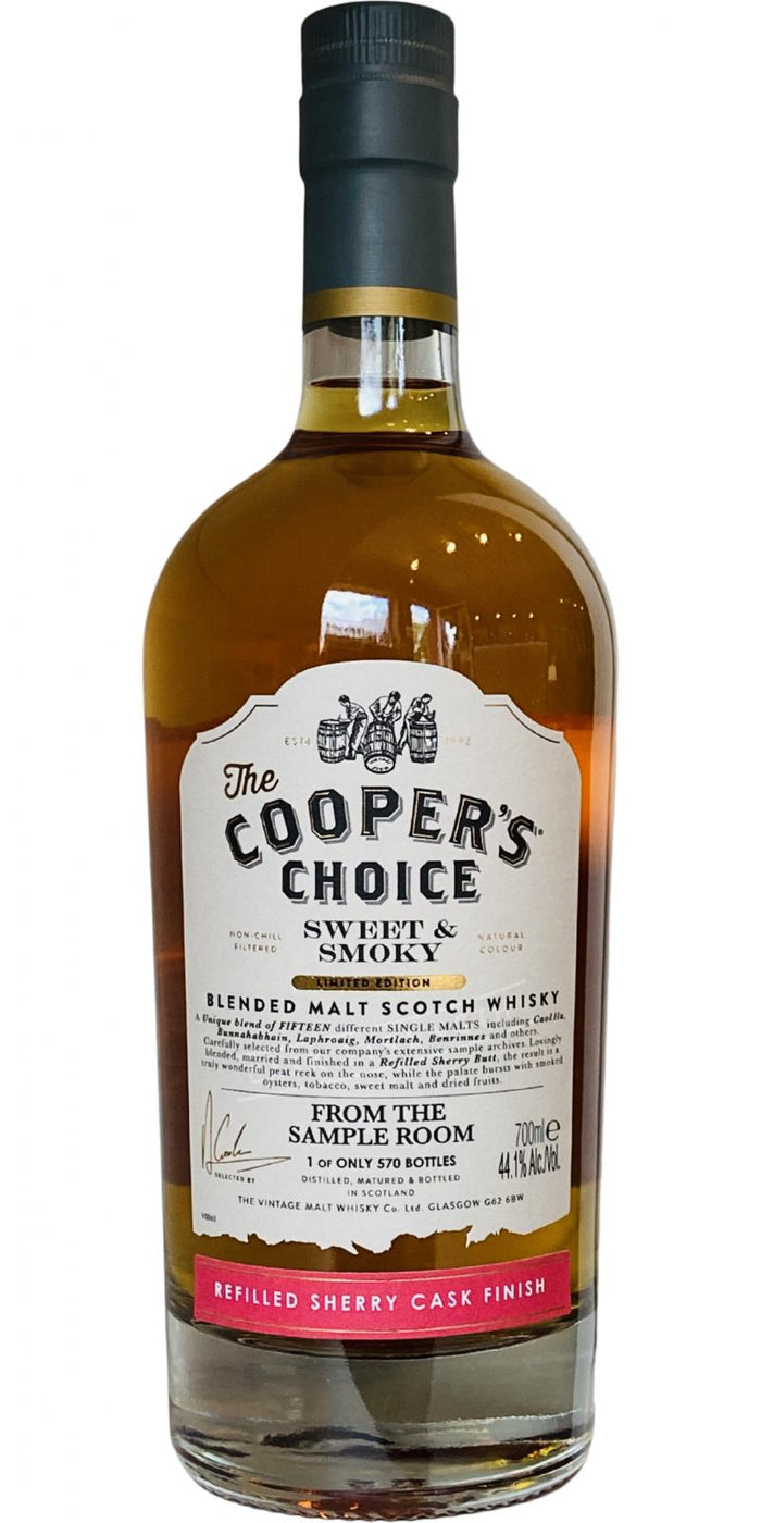 From The Sample Room Sweet & Smoky VM The Cooper's Choice 2021 Release Single Malt Scotch Whisky | 700ML