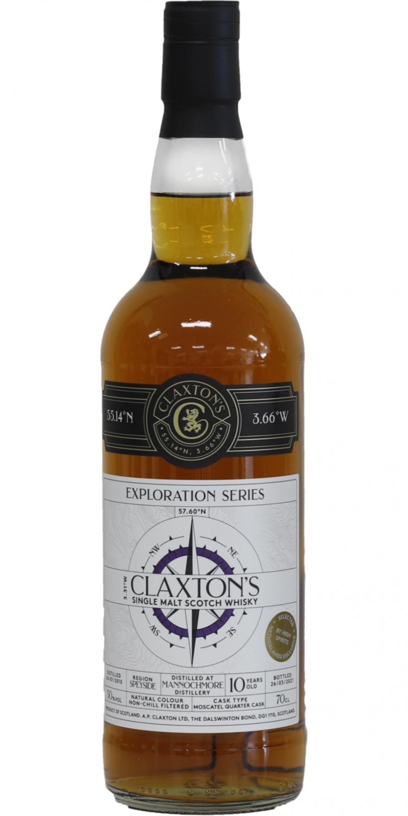 Mannochmore 2010 Cl Exploration Series 10 Year Old 2021 Release Single Malt Scotch Whisky | 700ML at CaskCartel.com