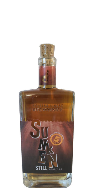 Sunken Still Single Barrel Edition 5 Year Old 2021 Release Rye Whisky | 500ML at CaskCartel.com