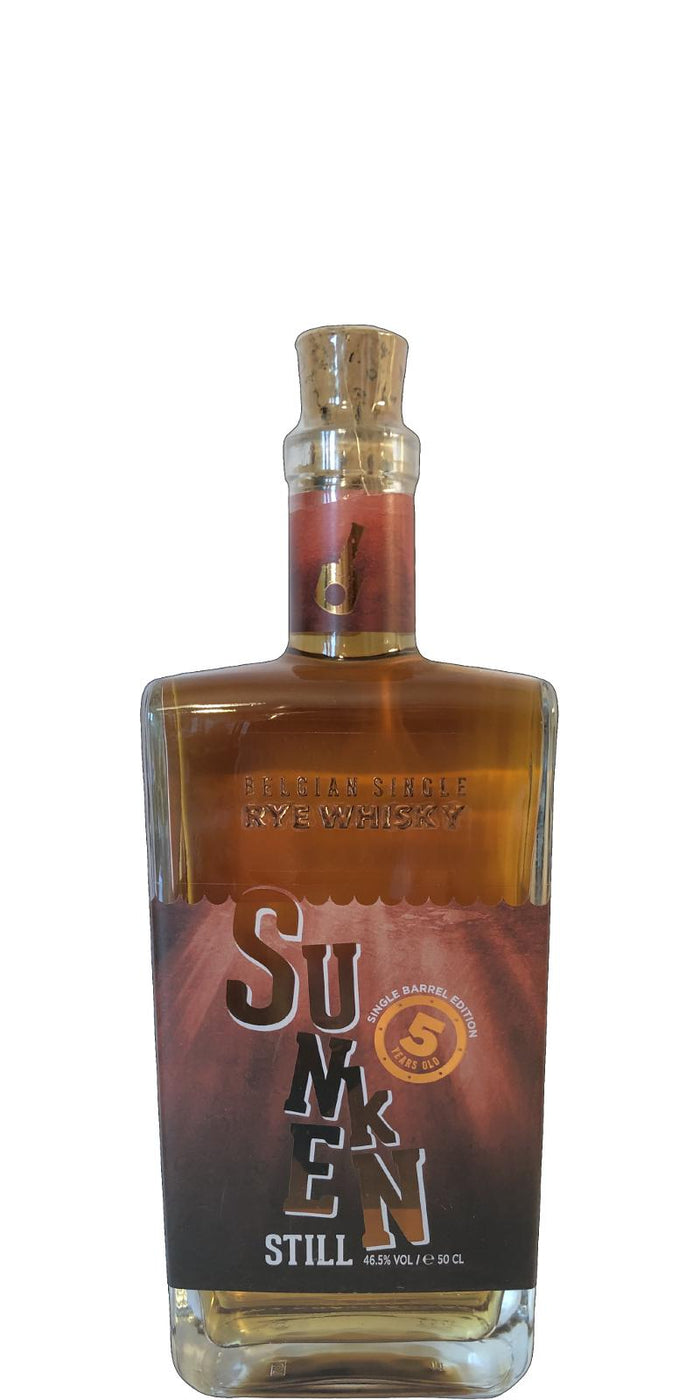Sunken Still Single Barrel Edition 5 Year Old 2021 Release Rye Whisky | 500ML