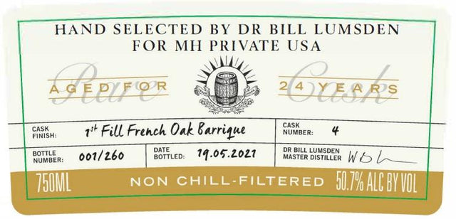 Glenmorangie Single Cask 24 Year Old 2021 Release Cask #4 Single Malt Scotch Whisky at CaskCartel.com