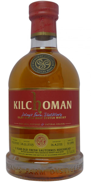 Kilchoman 2015 5 Year Old 2021 Release (Cask #902/2015) Single Malt Scotch Whisky | 700ML at CaskCartel.com