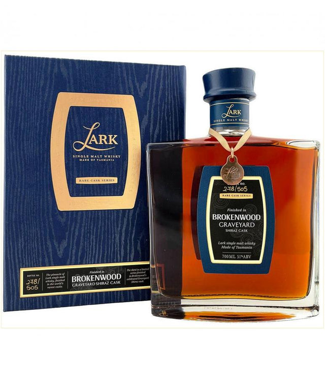 Lark Brokenwood Graveyard Shiraz Cask Rare Cask Series 2021 Release Single Malt Whisky | 700ML at CaskCartel.com