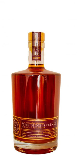 The Nine Springs Single Cask Selection 7 Year Old 2021 Release (Cask #464) Single Malt Whisky | 500ML at CaskCartel.com