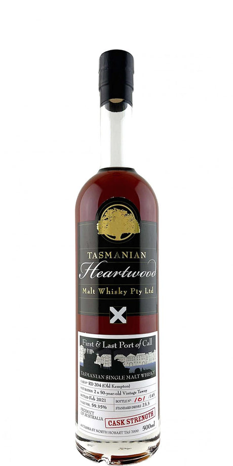 Heartwood First & Last Port of Call 2021 Release (Cask #RD 204) Single Malt Whisky | 500ML at CaskCartel.com