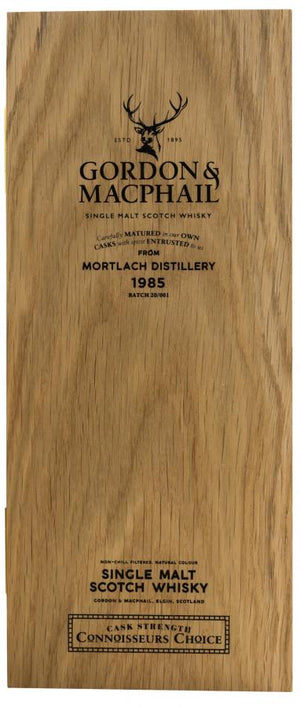 Mortlach 1985 (Gordon & MacPhail) Connoisseurs Choice - Cask Strength 34 Year Old 2020 Release (Cask #3545) Single Malt Scotch Whisky | 700ML at CaskCartel.com