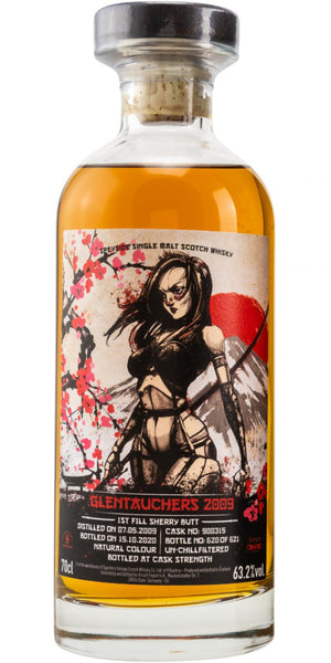 Glentauchers 2009 (Signatory Vintage) Samurai 11 Year Old 2020 Release (Cask #900315) Single Malt Scotch Whisky | 700ML at CaskCartel.com