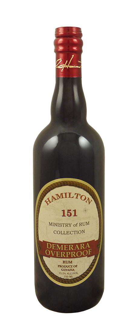 Hamilton 151 Overproof Demerara River Rum