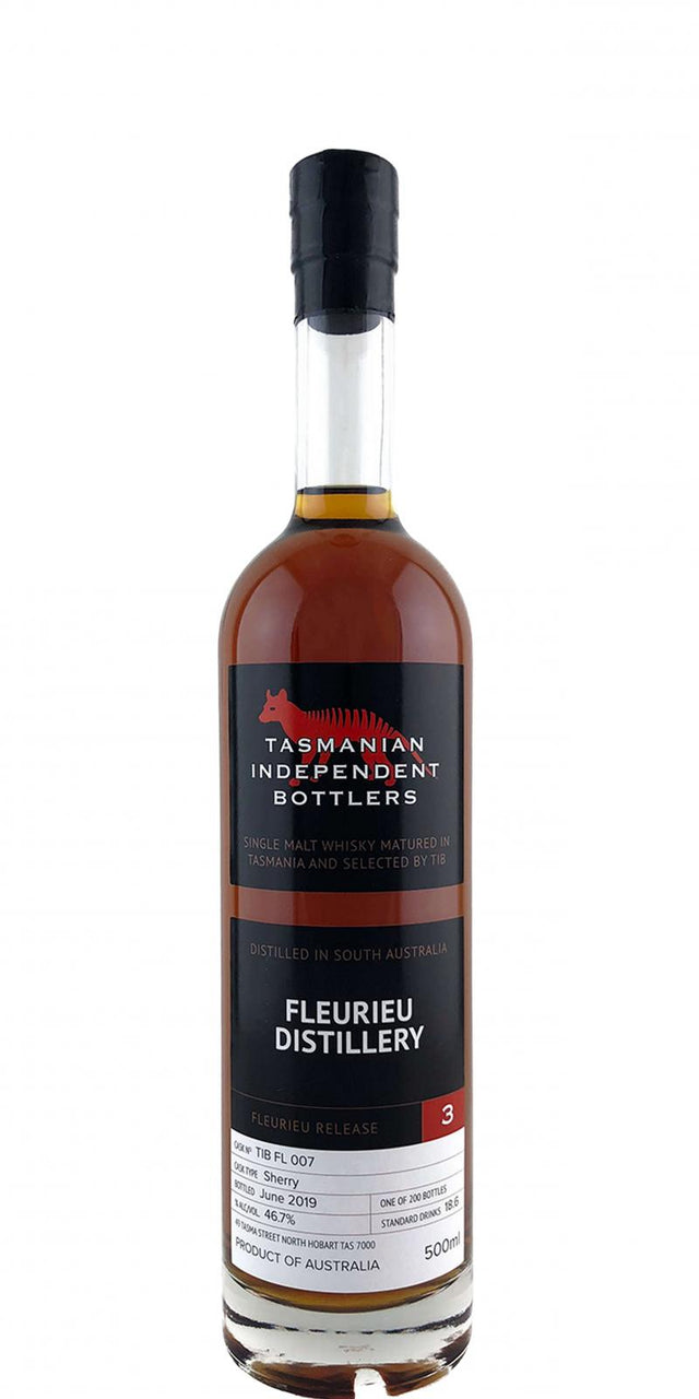 Fleurieu Distillery Release 3 TmIB (Cask #TIB FL 007) 2019 Release Single Malt Whisky | 500ML at CaskCartel.com