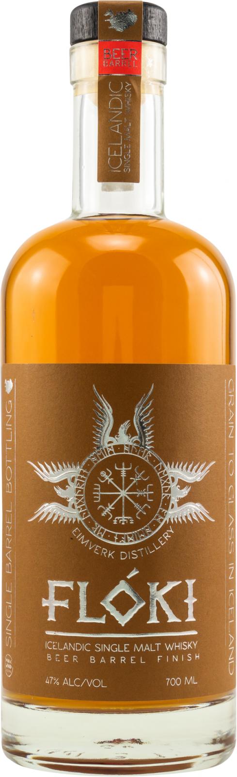 Floki Icelandic 3 Year Old Beer Barrel Finish Single Malt Whisky | 500ML at CaskCartel.com