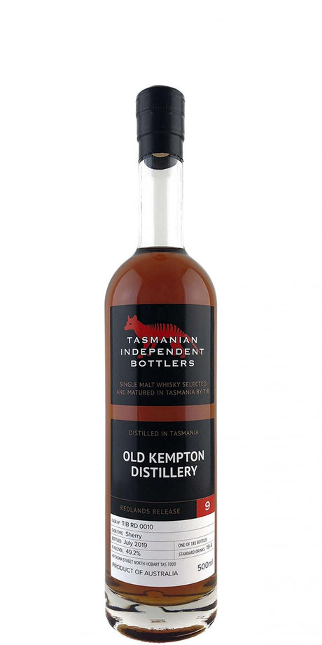 Old Kempton Redlands Release 9 TmIB (Cask #TIB RD 0010) 2019 Release Single Malt Whisky | 500ML at CaskCartel.com