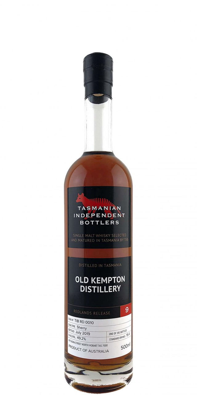 Old Kempton Redlands Release 9 TmIB (Cask #TIB RD 0010) 2019 Release Single Malt Whisky | 500ML at CaskCartel.com