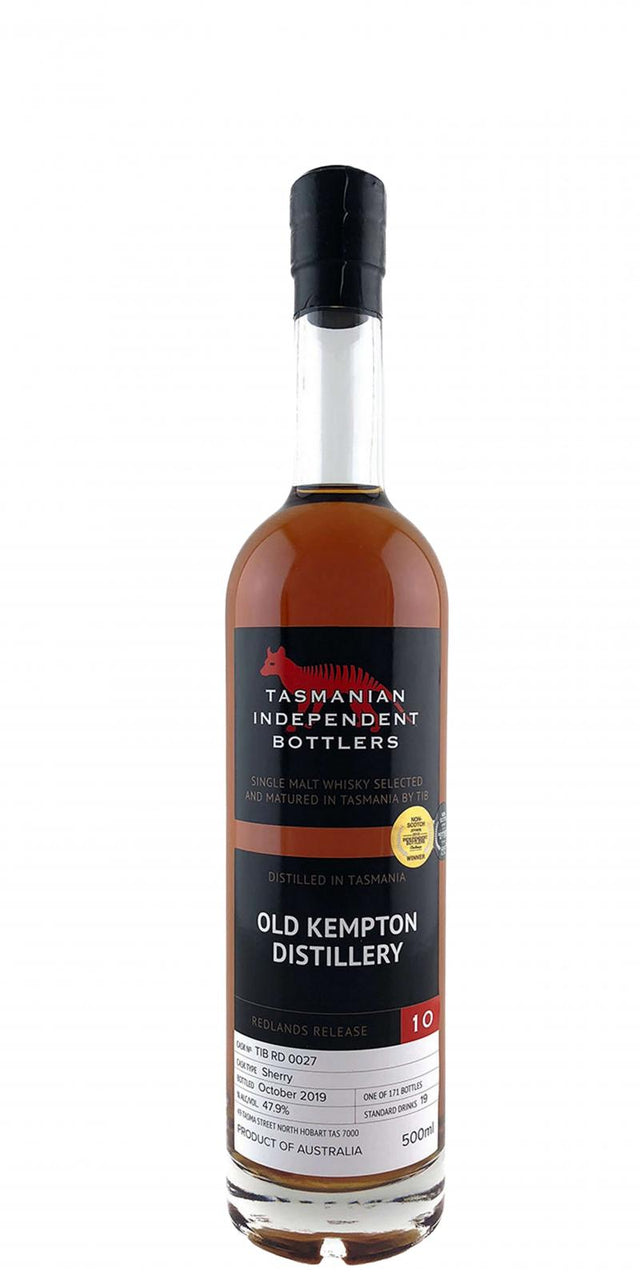 Old Kempton Redlands Release 10 TmIB (Cask #TIB RD 0027) 2019 Release Single Malt Whisky | 500ML at CaskCartel.com