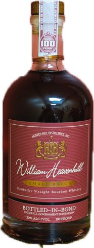 William Heavenhill Small Batch 3rd Edition Bottled in Bond Straight Bourbon Whiskey